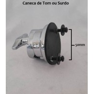 kit com 3 bases de pé de surdo com varetas